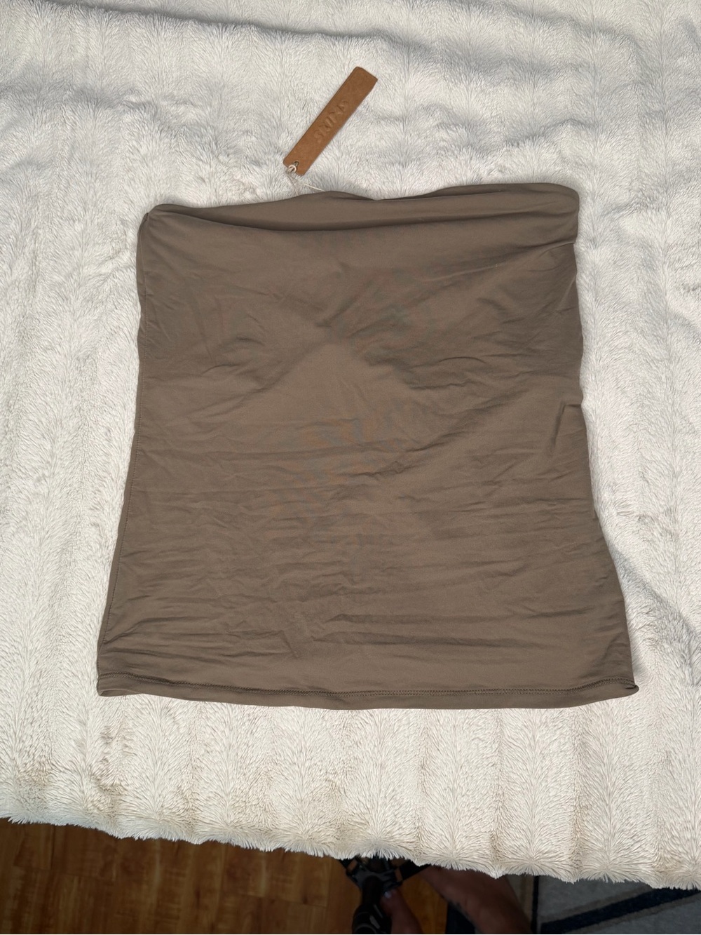 Skims Taupe Tube Top